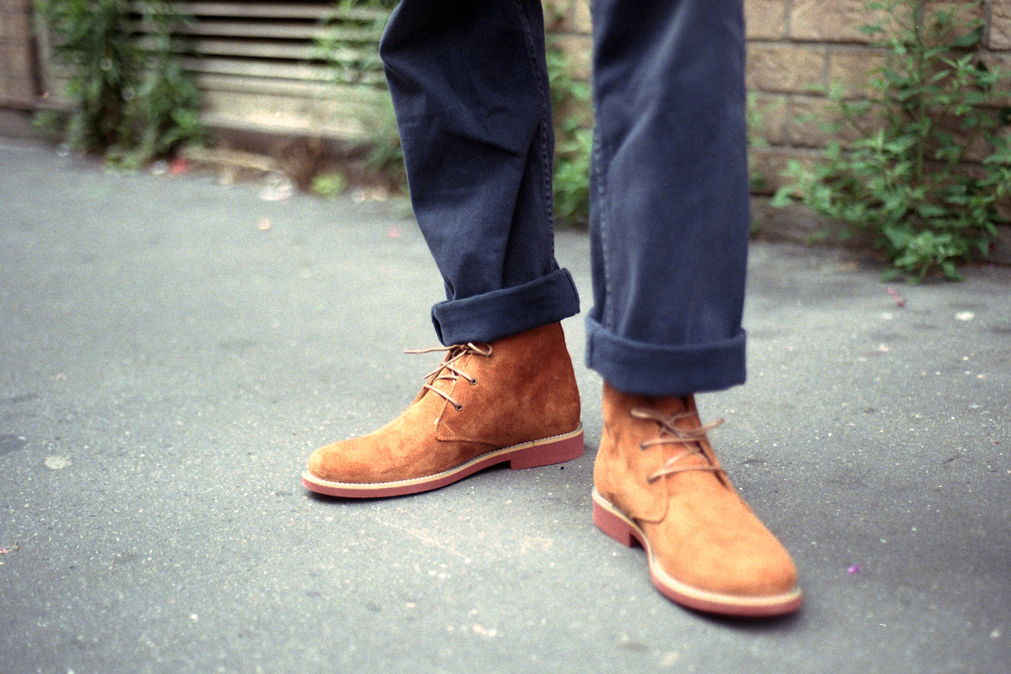 Derby shoes and desert boots