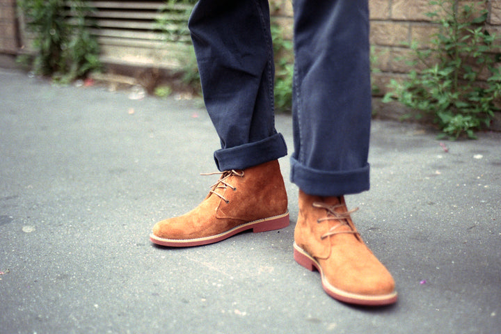 Derby shoes and desert boots
