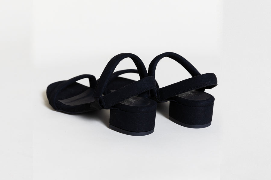 MARY Black sandals| warehouse sale