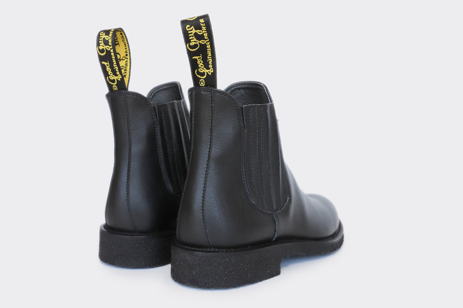 JIMMY vegan Dealer Boots | BLACK
