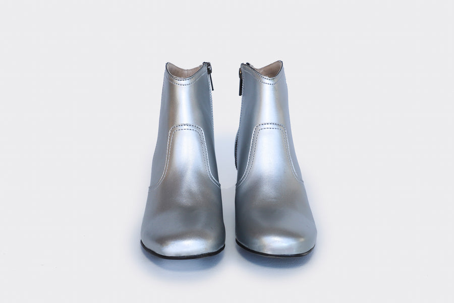 Nina 2.0 ankle boots | SILVER APPLESKIN™ 🍏